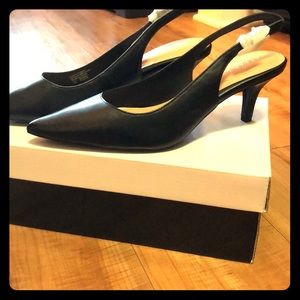 Brand new black high heels